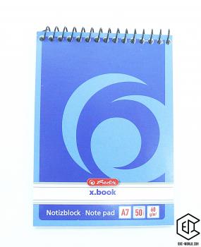 Notiz Schreibblock A7 liniert